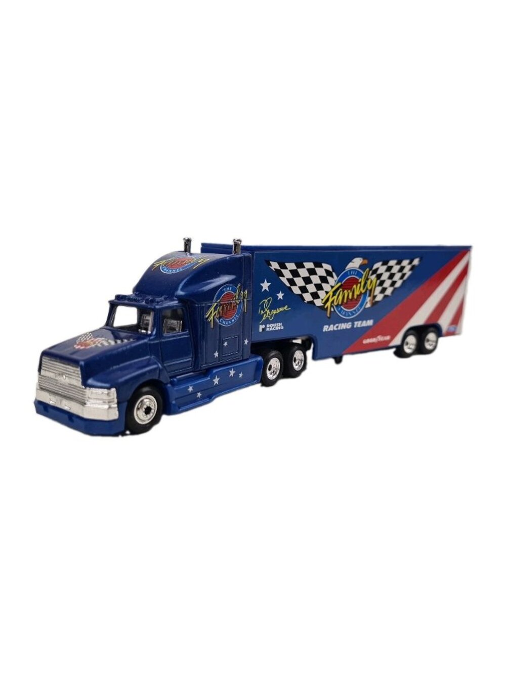 Matchbox Super Star The Family Channel Racing Team Transport Hauler Series II